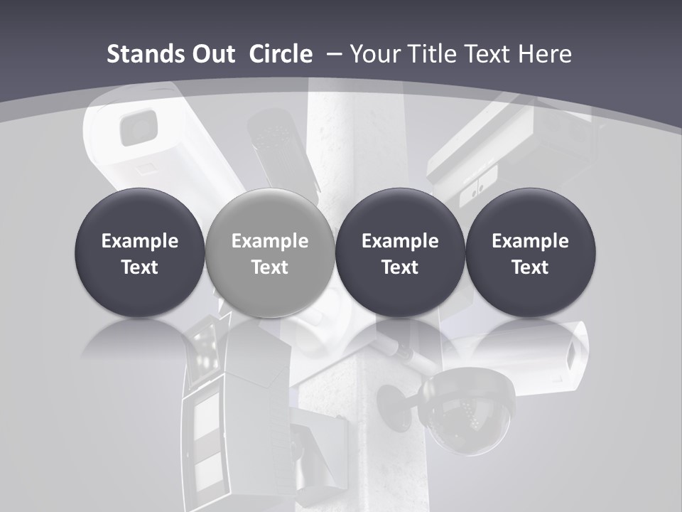 Bigbrother Wireless Supervise PowerPoint Template