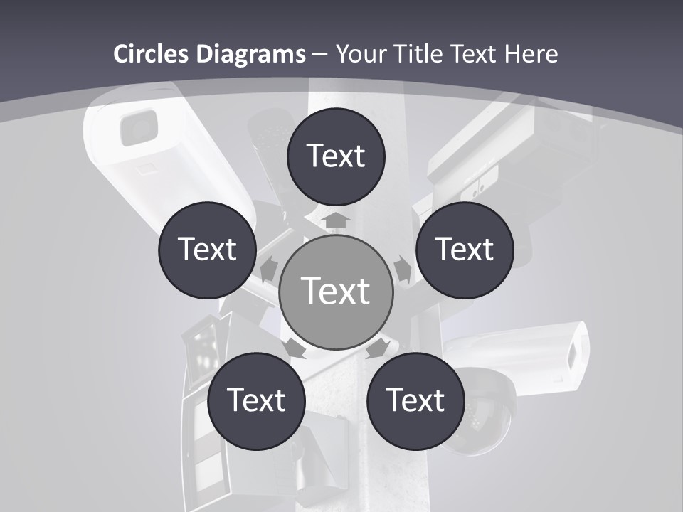 Bigbrother Wireless Supervise PowerPoint Template