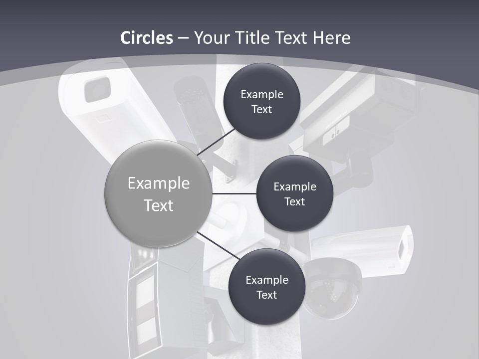 Bigbrother Wireless Supervise PowerPoint Template