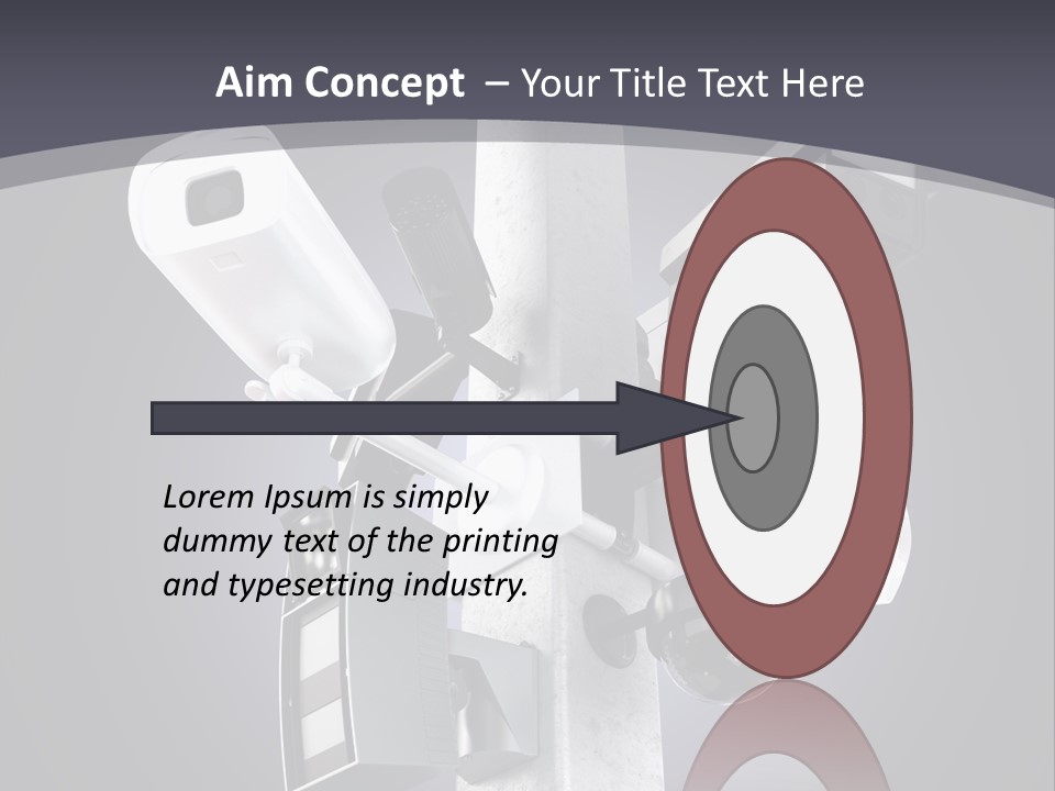 Bigbrother Wireless Supervise PowerPoint Template