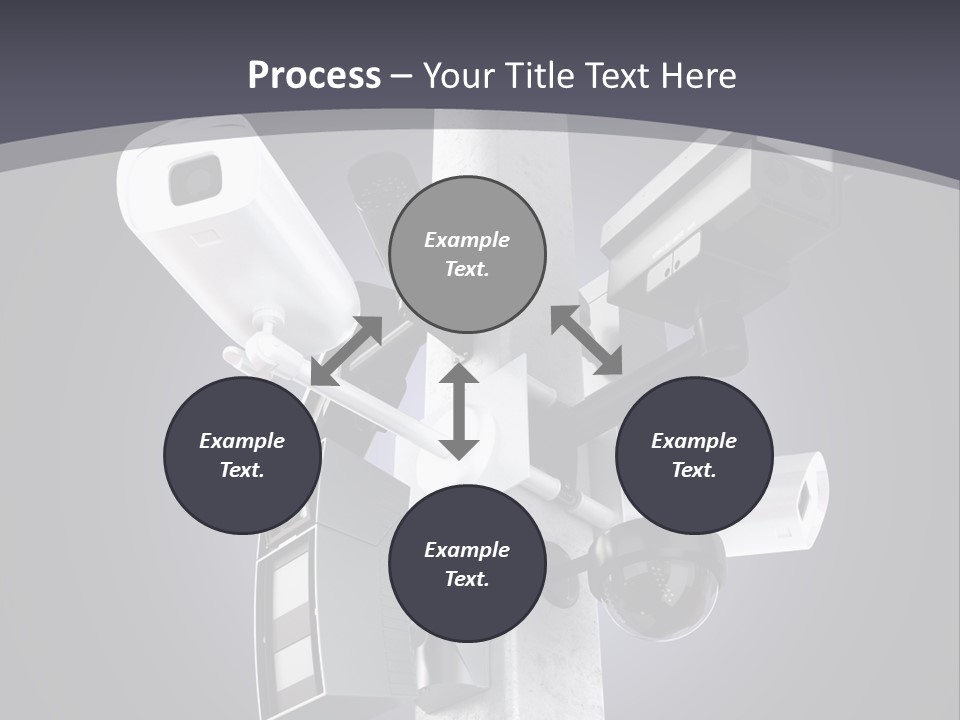 Bigbrother Wireless Supervise PowerPoint Template