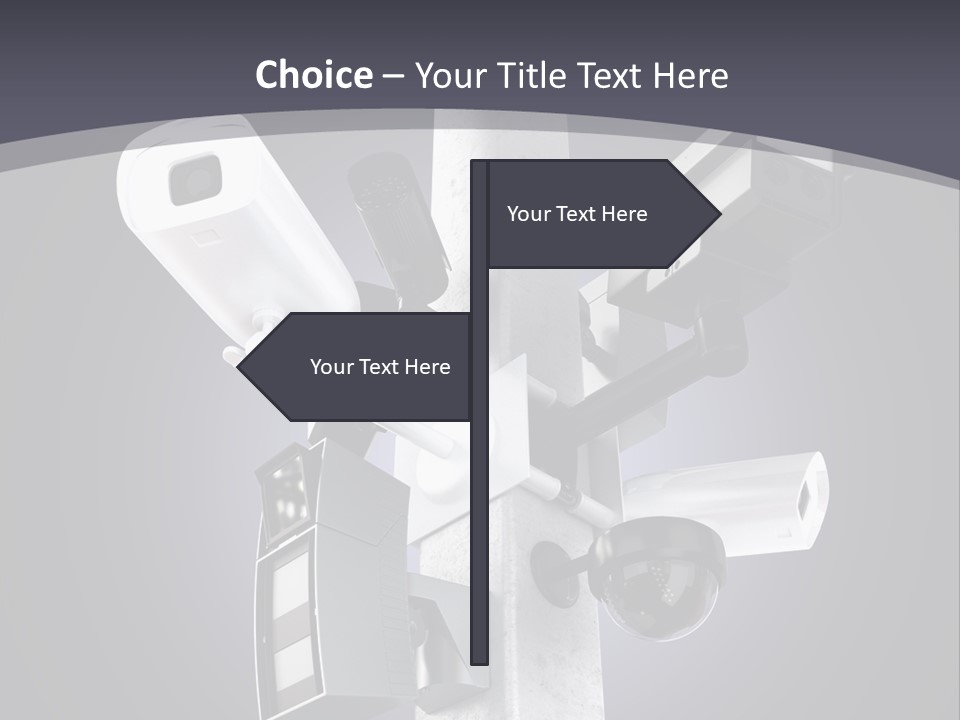 Bigbrother Wireless Supervise PowerPoint Template