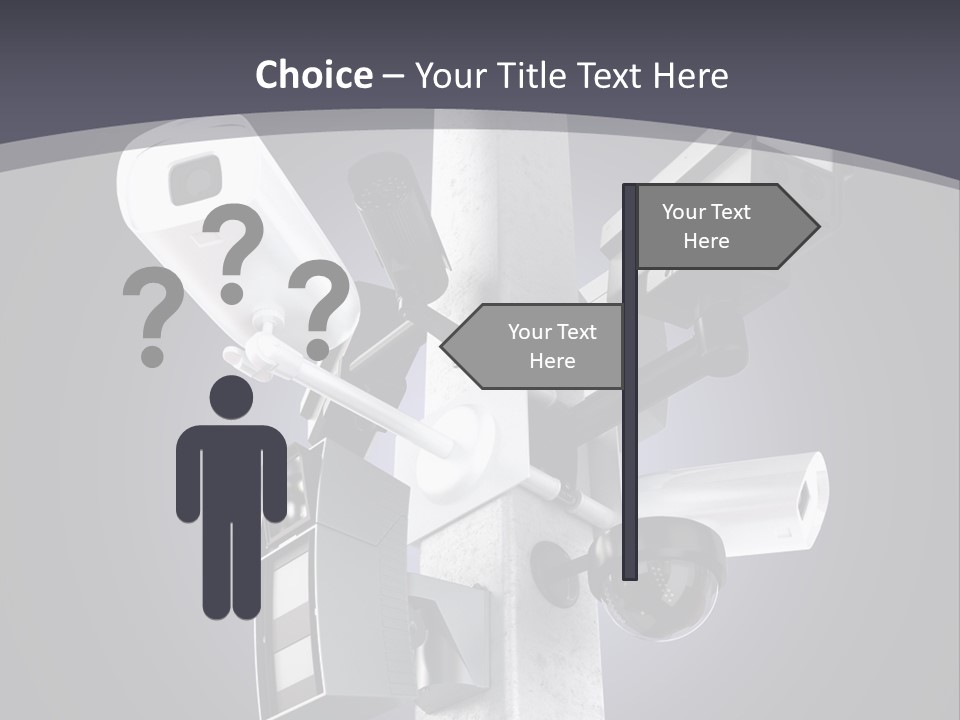 Bigbrother Wireless Supervise PowerPoint Template