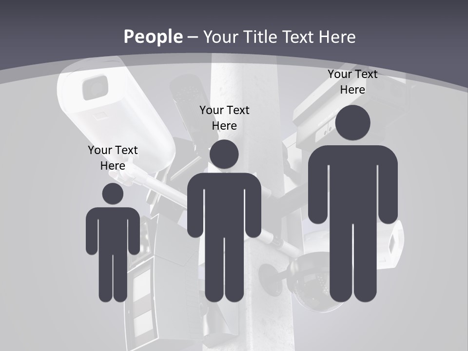 Bigbrother Wireless Supervise PowerPoint Template