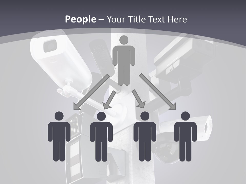 Bigbrother Wireless Supervise PowerPoint Template