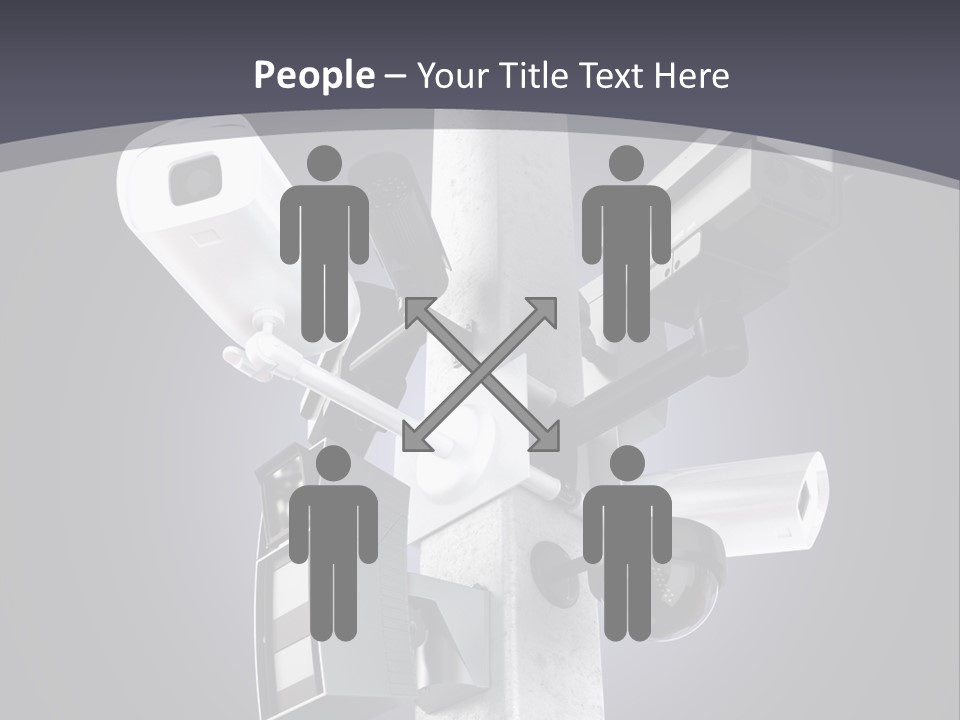 Bigbrother Wireless Supervise PowerPoint Template