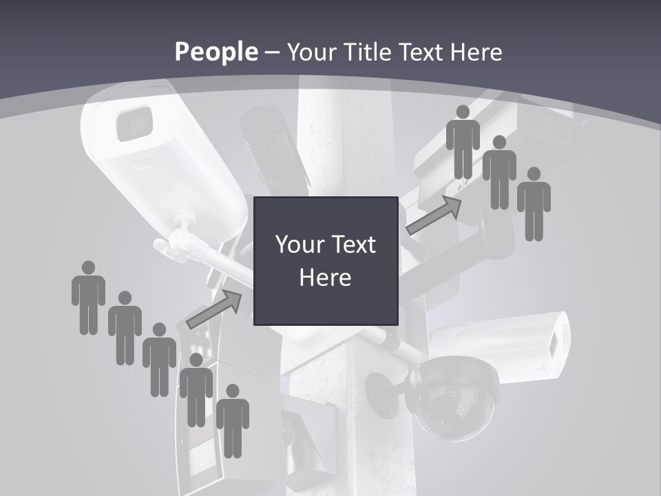 Bigbrother Wireless Supervise PowerPoint Template