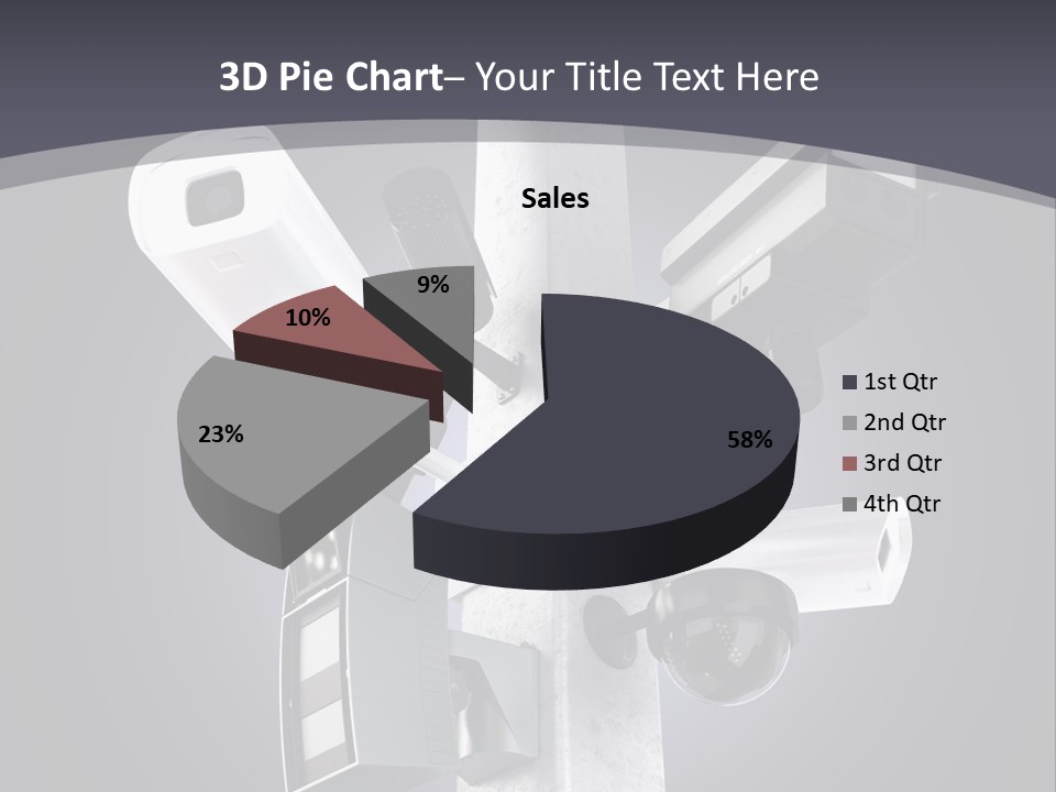 Bigbrother Wireless Supervise PowerPoint Template