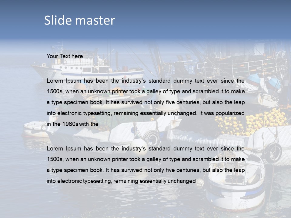 Tranquil Clear Professional PowerPoint Template