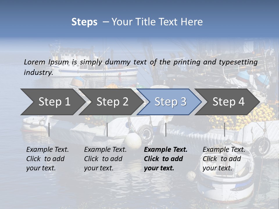 Tranquil Clear Professional PowerPoint Template