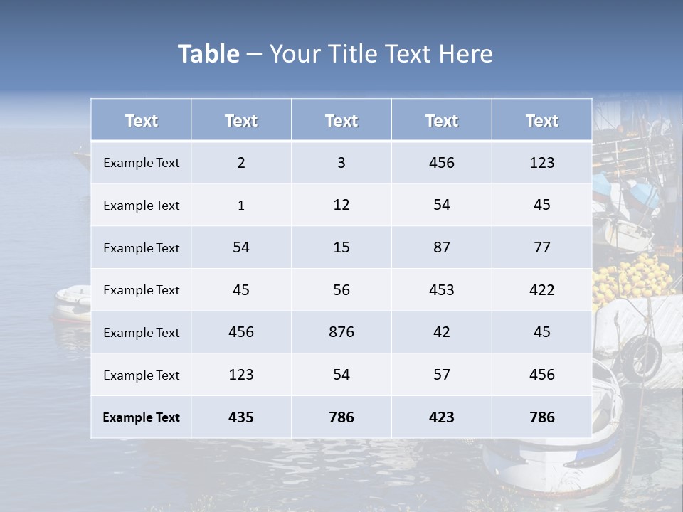 Tranquil Clear Professional PowerPoint Template