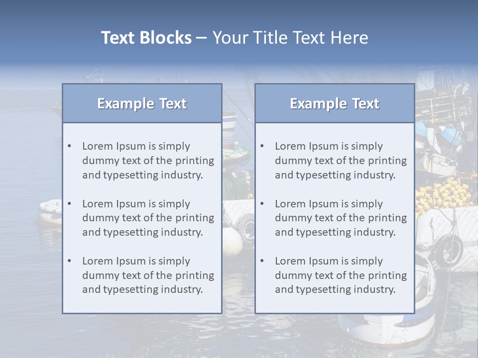 Tranquil Clear Professional PowerPoint Template