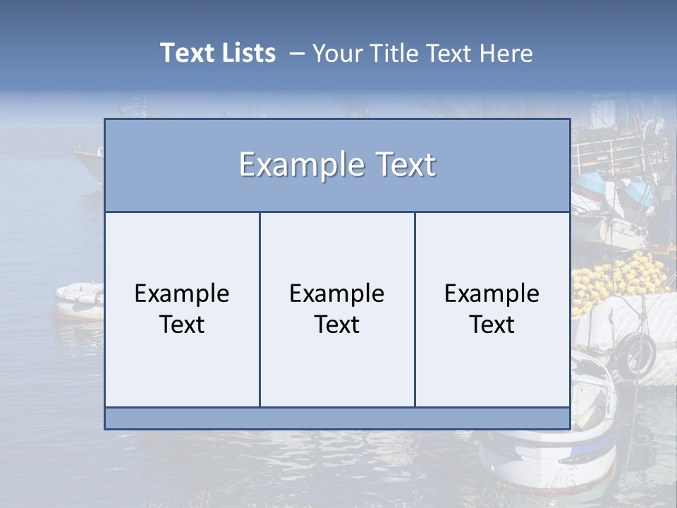 Tranquil Clear Professional PowerPoint Template