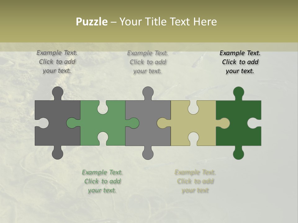 Sea Waste Decay PowerPoint Template
