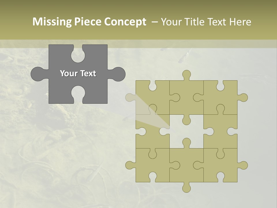 Sea Waste Decay PowerPoint Template