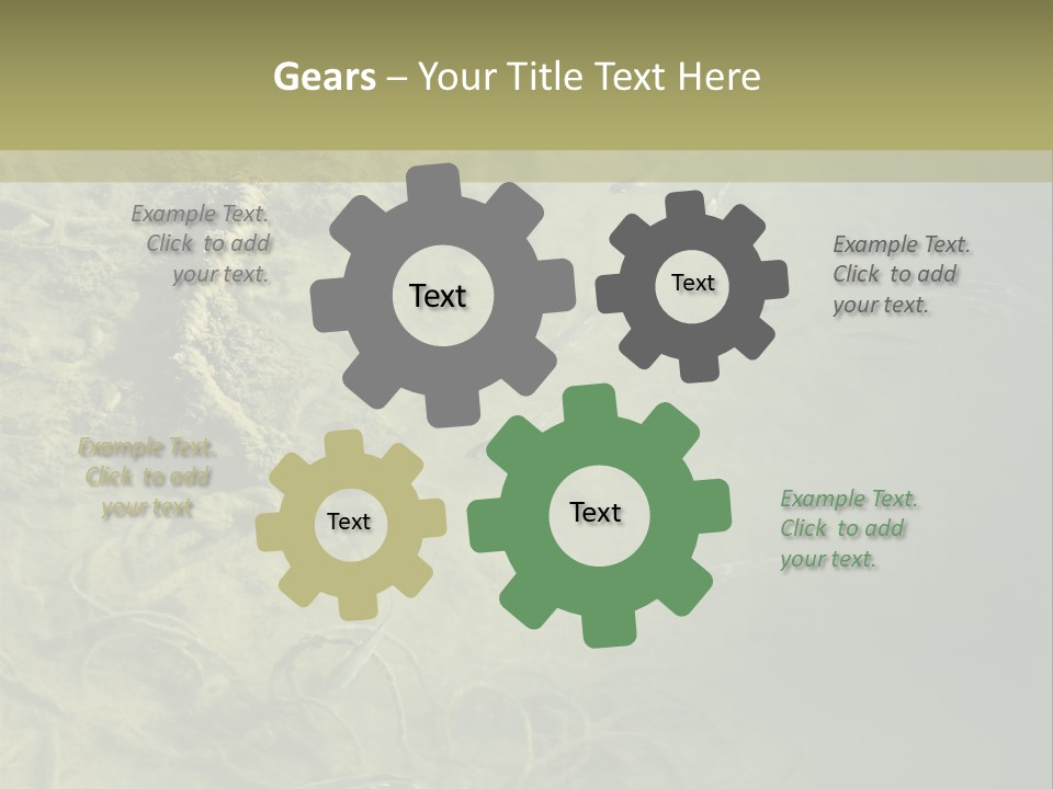 Sea Waste Decay PowerPoint Template
