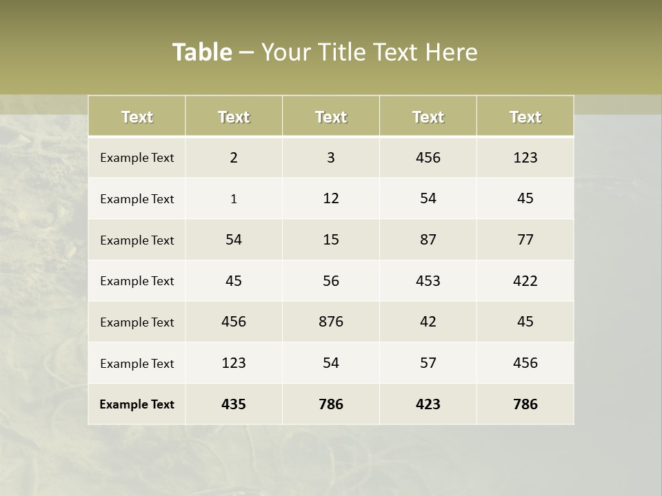 Sea Waste Decay PowerPoint Template