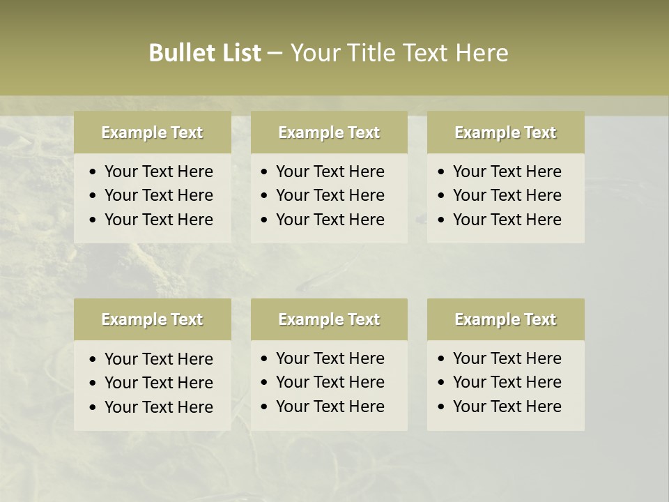 Sea Waste Decay PowerPoint Template