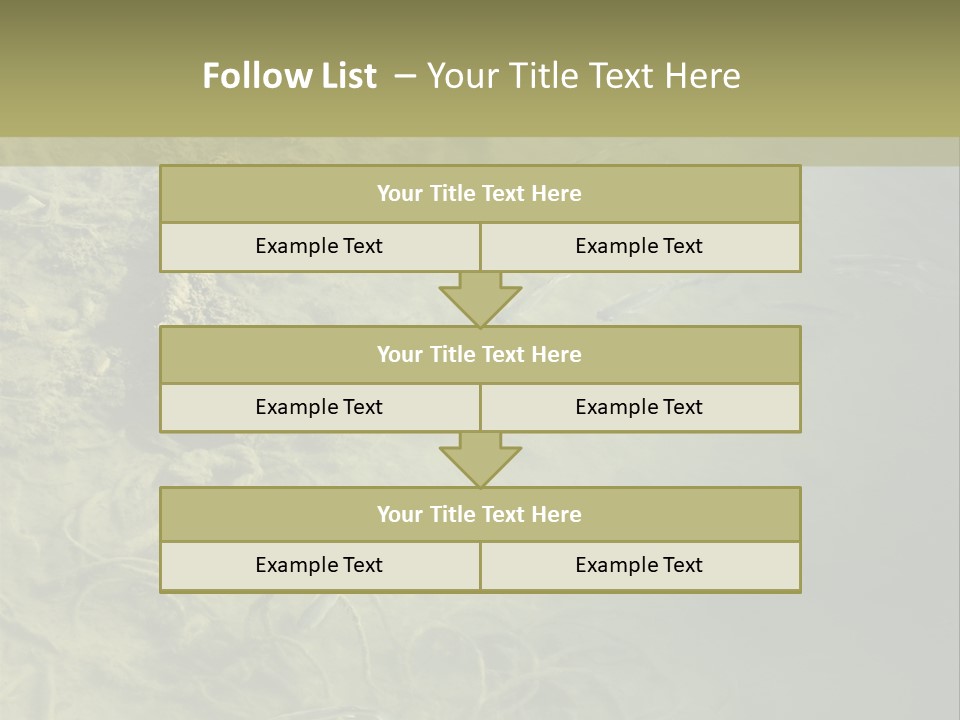 Sea Waste Decay PowerPoint Template