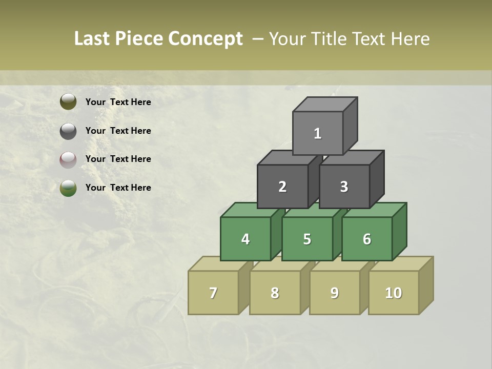 Sea Waste Decay PowerPoint Template