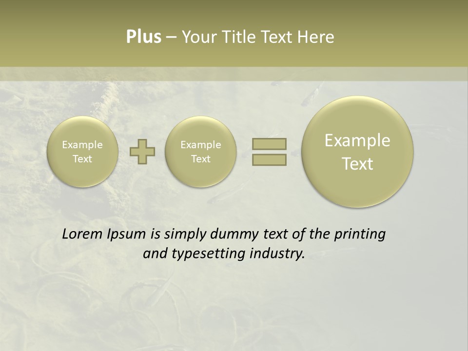 Sea Waste Decay PowerPoint Template
