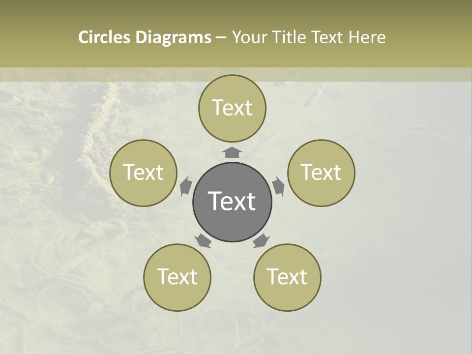 Sea Waste Decay PowerPoint Template