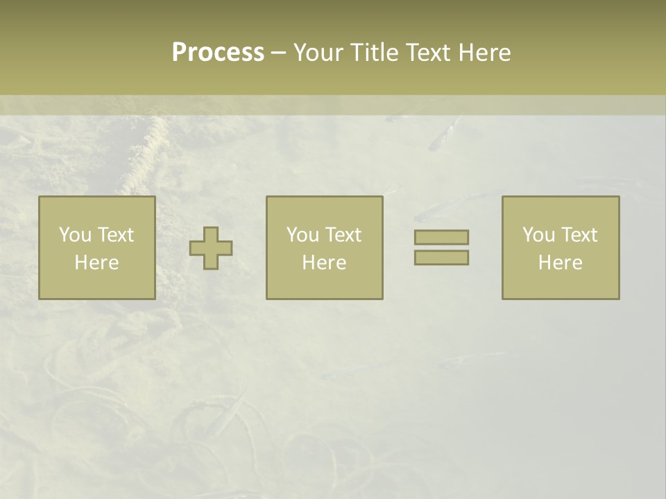 Sea Waste Decay PowerPoint Template