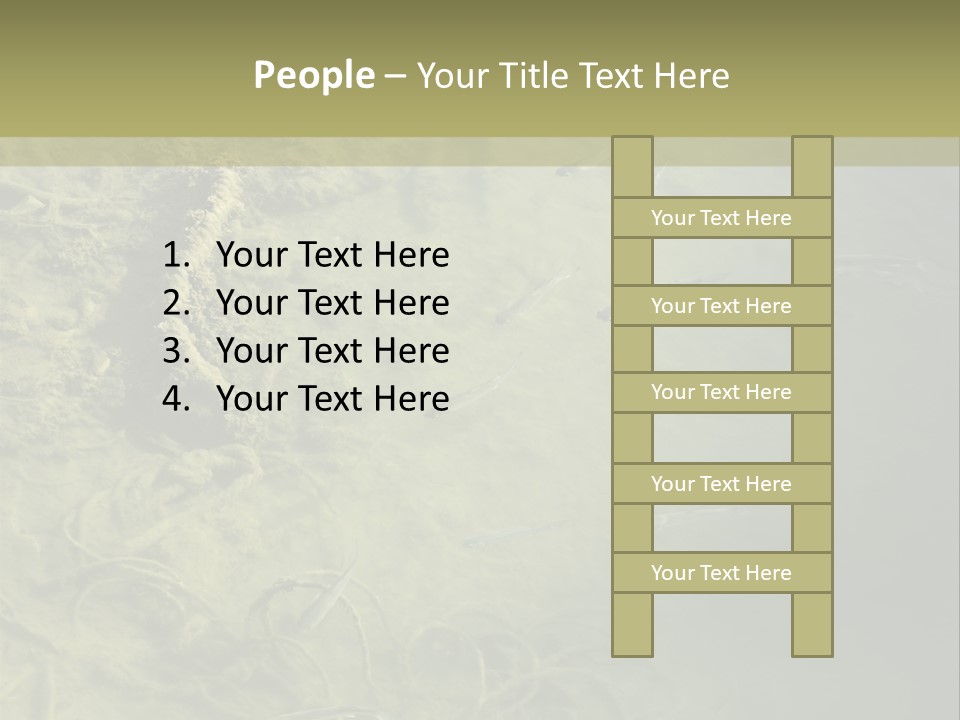 Sea Waste Decay PowerPoint Template