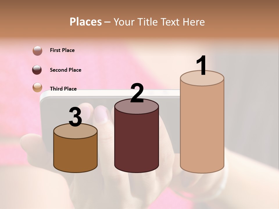 Cell Pretty Pda PowerPoint Template