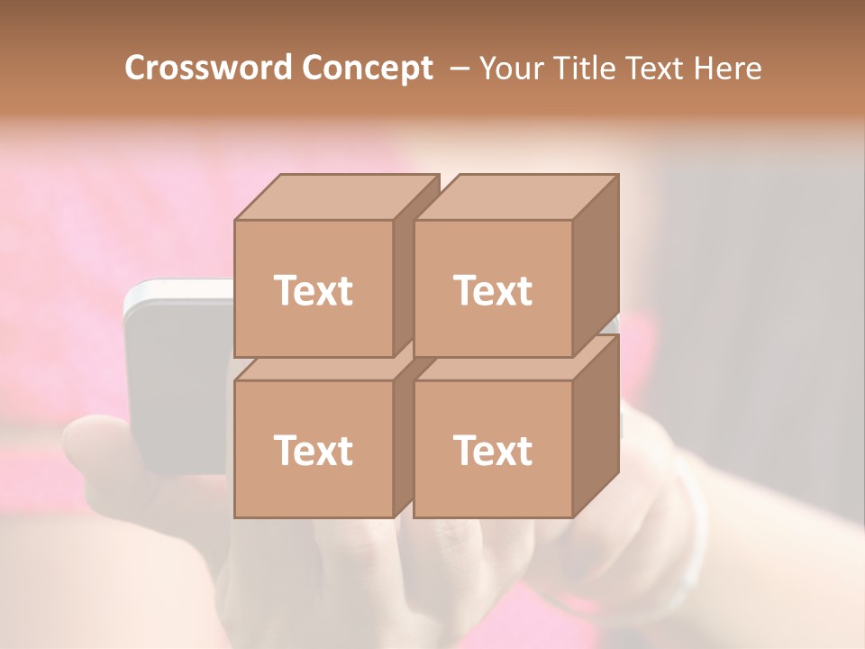 Cell Pretty Pda PowerPoint Template