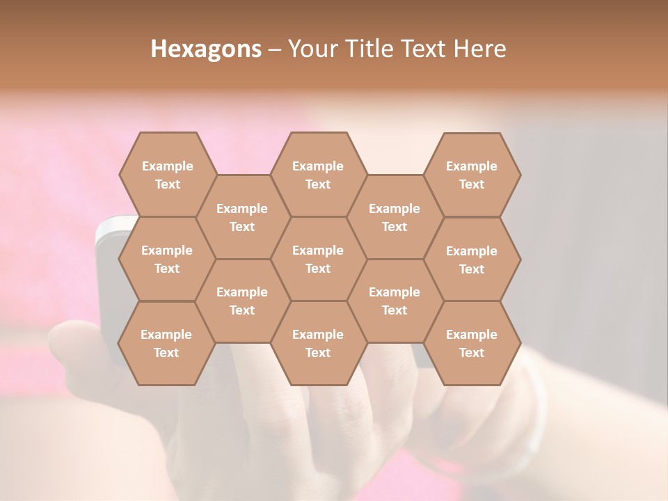 Cell Pretty Pda PowerPoint Template