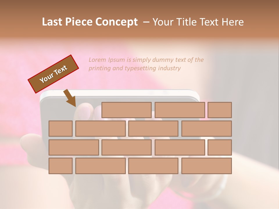 Cell Pretty Pda PowerPoint Template