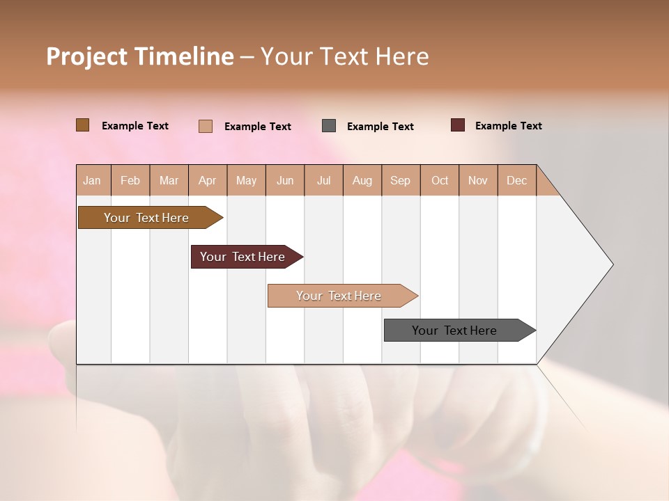 Cell Pretty Pda PowerPoint Template