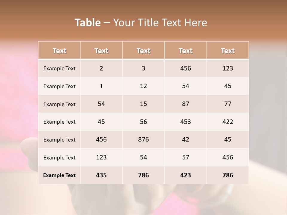 Cell Pretty Pda PowerPoint Template