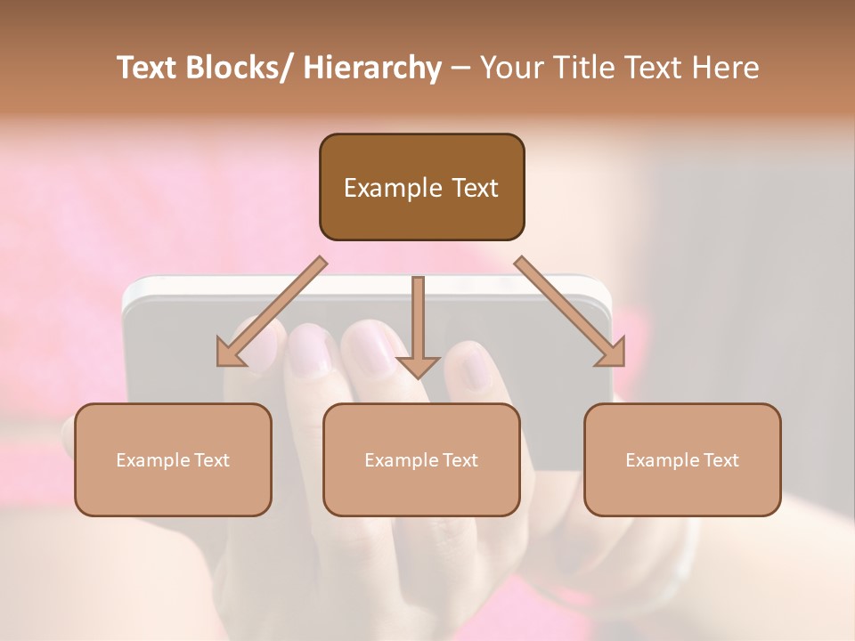 Cell Pretty Pda PowerPoint Template