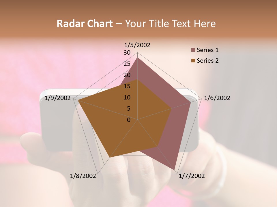 Cell Pretty Pda PowerPoint Template