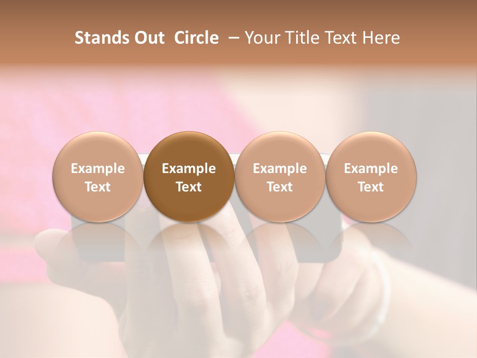 Cell Pretty Pda PowerPoint Template