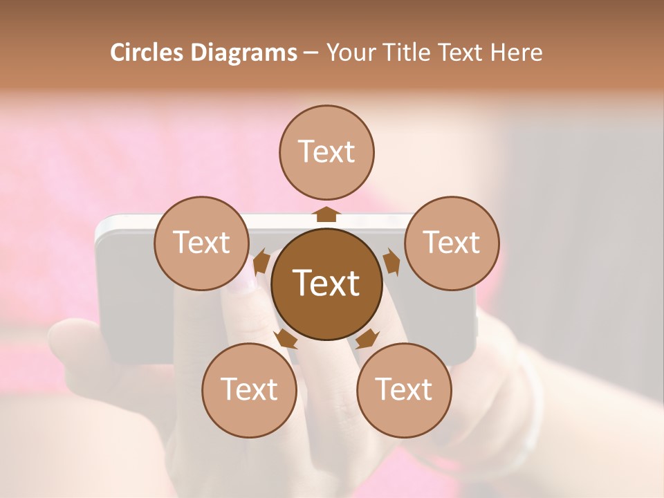 Cell Pretty Pda PowerPoint Template