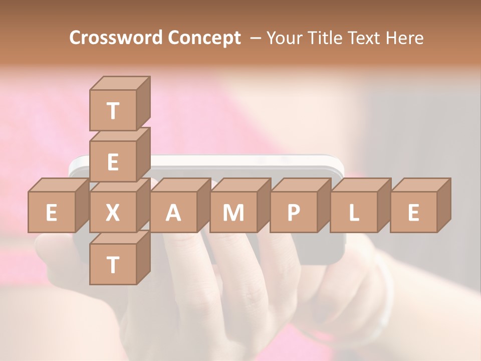 Cell Pretty Pda PowerPoint Template