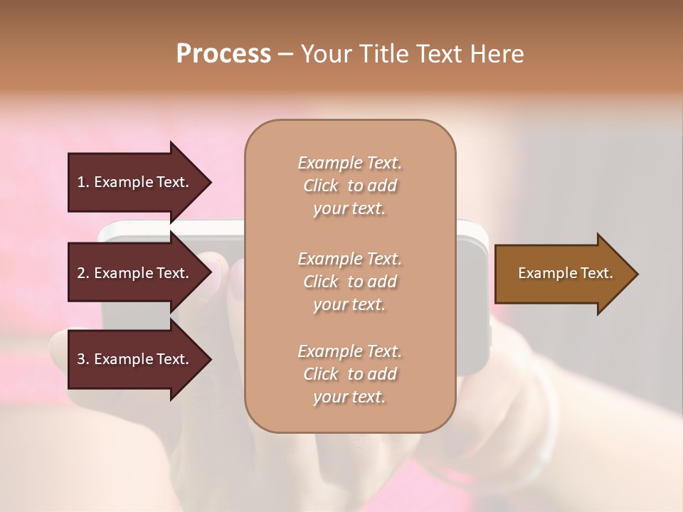 Cell Pretty Pda PowerPoint Template