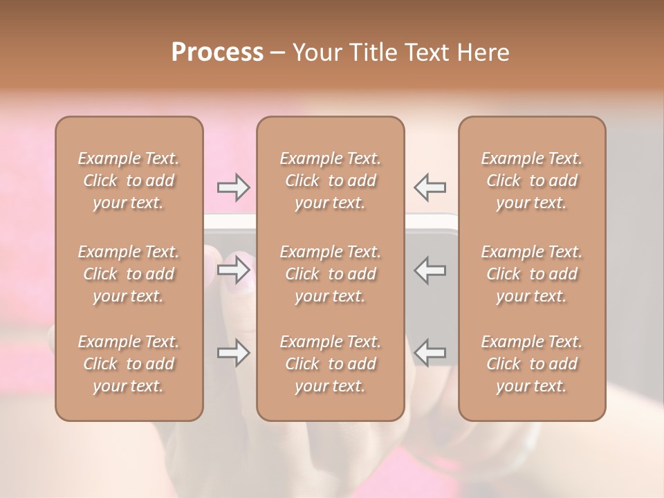 Cell Pretty Pda PowerPoint Template