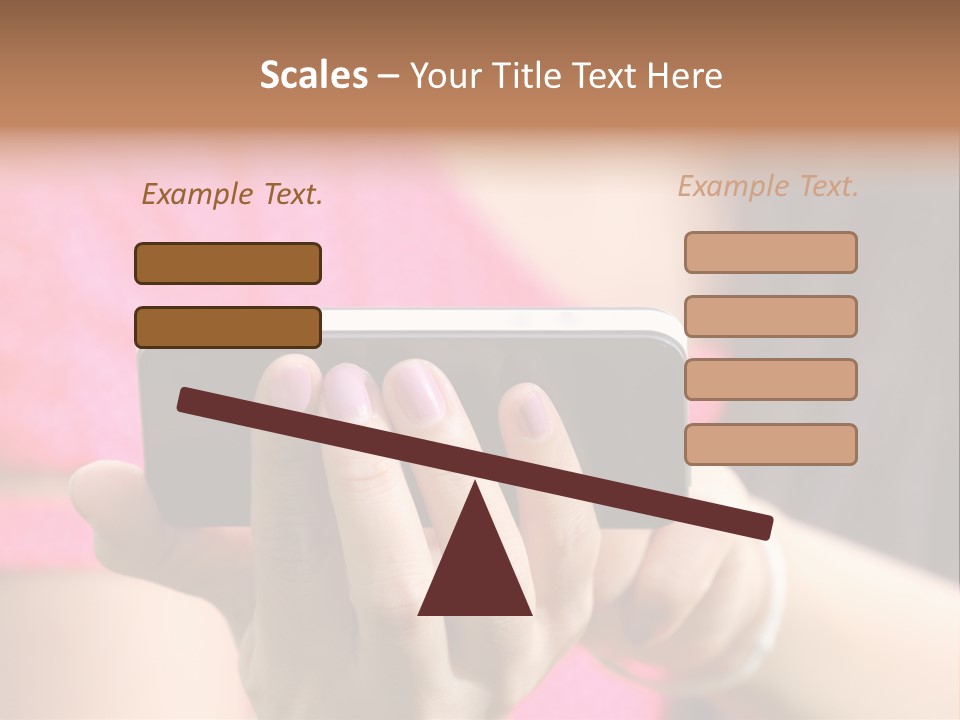 Cell Pretty Pda PowerPoint Template