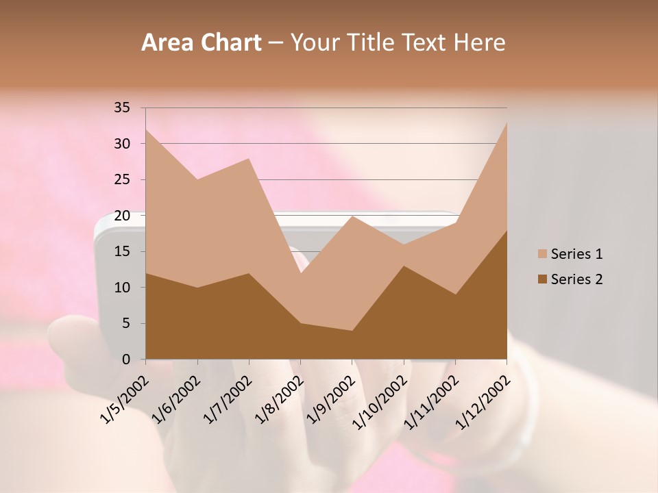 Cell Pretty Pda PowerPoint Template