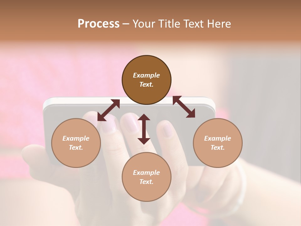 Cell Pretty Pda PowerPoint Template