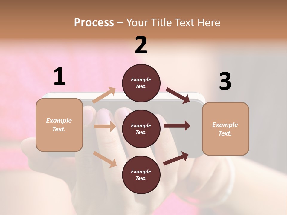 Cell Pretty Pda PowerPoint Template