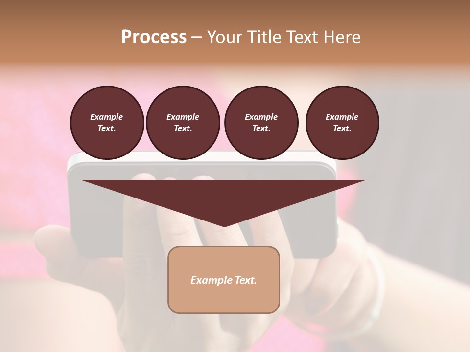 Cell Pretty Pda PowerPoint Template