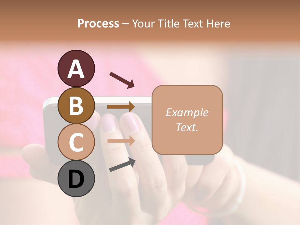 Cell Pretty Pda PowerPoint Template