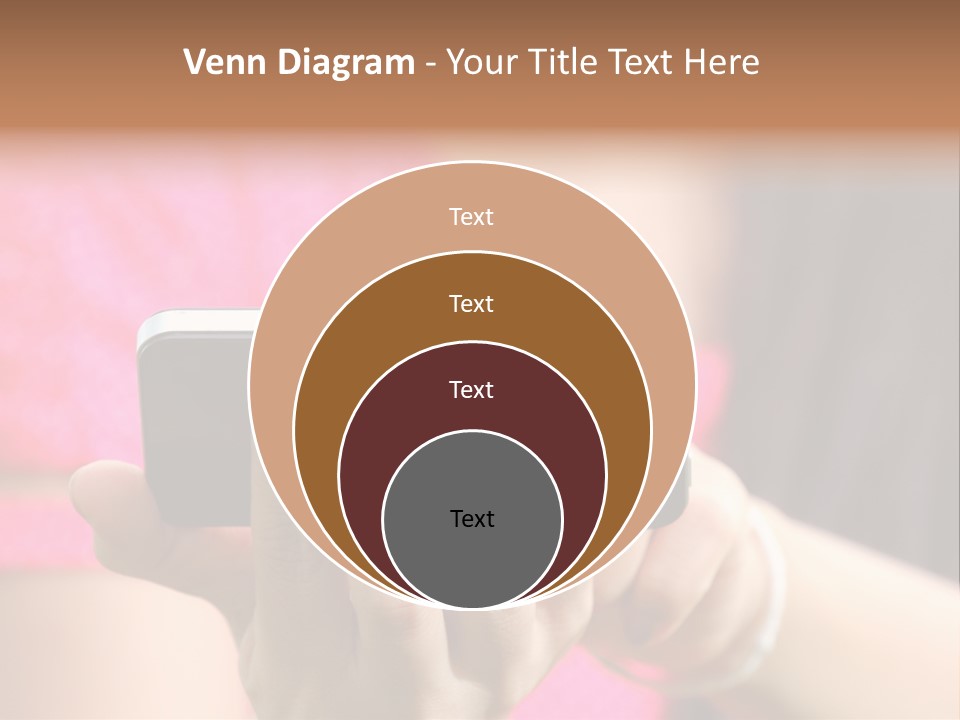 Cell Pretty Pda PowerPoint Template