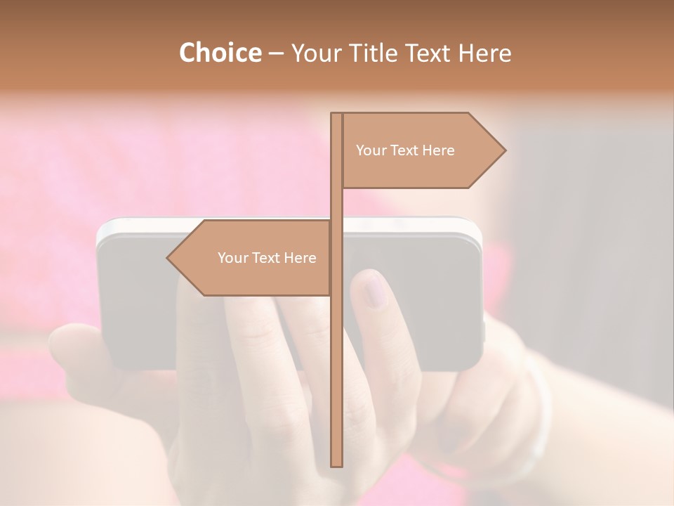 Cell Pretty Pda PowerPoint Template
