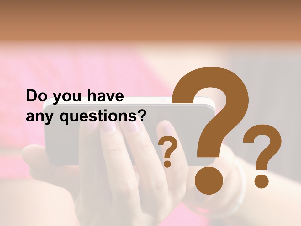 Cell Pretty Pda PowerPoint Template